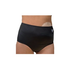 Calzón de Ostomía OstomyFit Dama Licra Negro