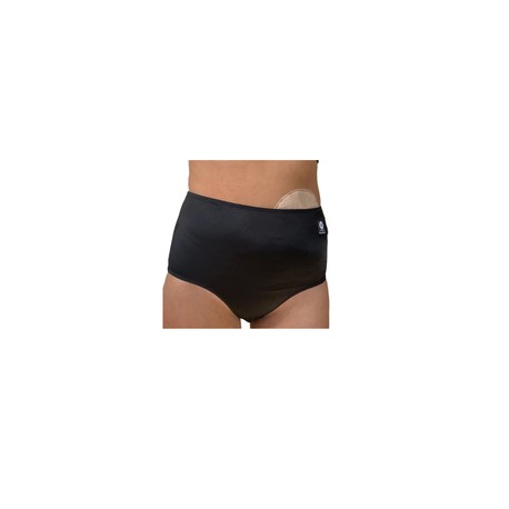 Calzón de Ostomía OstomyFit Dama Licra Negro