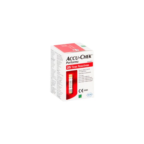 25 tiras reactivas Accu-Chek Performa - Roche