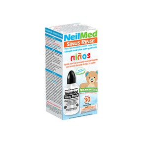 Sinus Rinse Pediátrico Kit con 30 Sobres