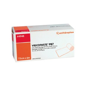 Smith & Nephew Viscopaste Vendaje de Pasta Óxido de Zinc de 7.5 CM X 6 M