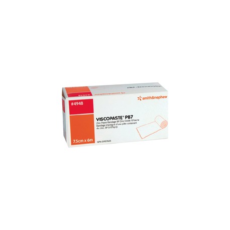 Smith & Nephew Viscopaste Vendaje de Pasta Óxido de Zinc de 7.5 CM X 6 M