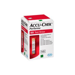 50 tiras reactivas Accu-Chek Performa - Roche