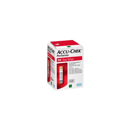 50 tiras reactivas Accu-Chek Performa - Roche