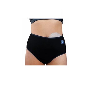 Calzón Ostomía OstomyFit Dama de Algodón Negro