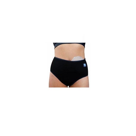 Calzón Ostomía OstomyFit Dama de Algodón Negro