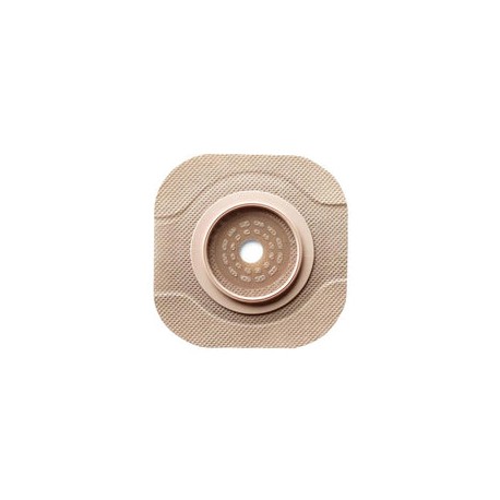 Hollister New Image Barrera de Ostomía Plana Sin Marco Adhesivo Recortable hasta 44 MM con Aro de 57 MM