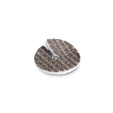 Apósito en Disco para Heridas de Catéter Silverlon Lifesaver de 2.5 CM con Orificio Central de 4 MM