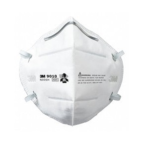 Mascarilla 3M Respirador 9010 - N95 Bolsa con 75 Piezas