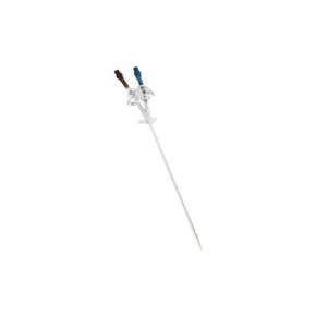 Medtronic Mahurkar Dual Lumen Kit de Catéter Temporal de Hemodiálisis con Extensiones Rectas de 11.5 FR X 19.5 CM