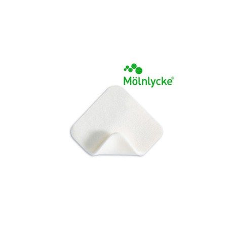 Mölnlycke Mepilex Apósito de Espuma de Poliuretano Altamente Absorbente de 15 CM X 15 CM