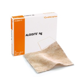 Smith & Nephew Algisite Ag Apósito de Alginato de Calcio y Sodio con Plata de 10 X 10 CM